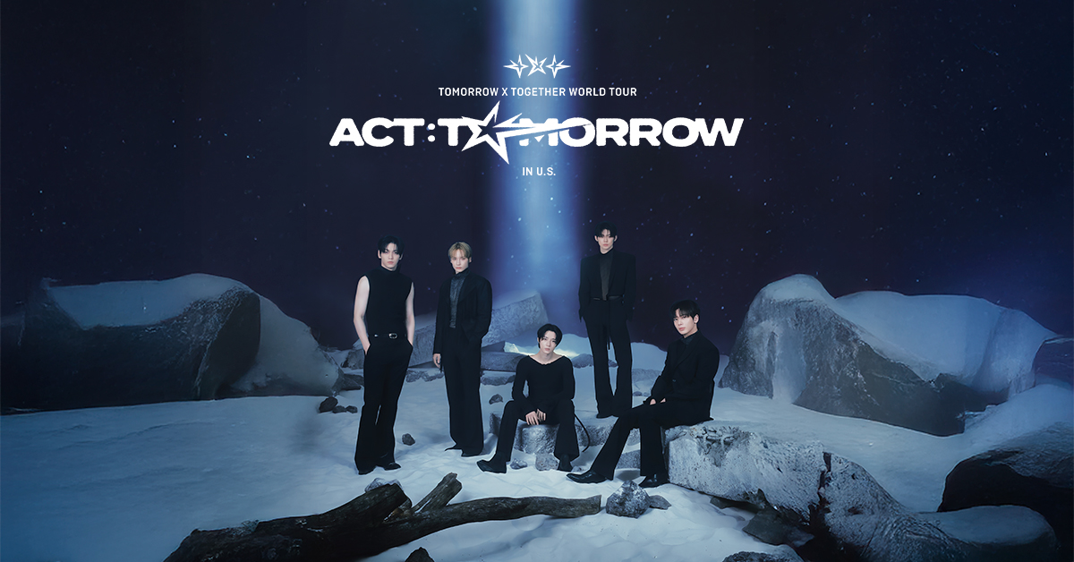 Tomorrow X Together World Tour 'ACT : Tomorrow' poster